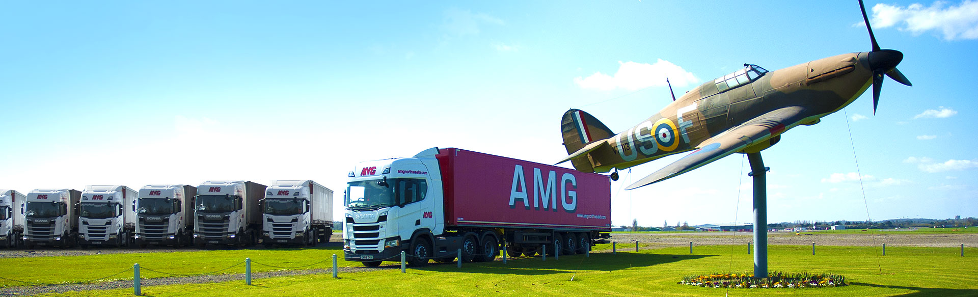 Artic Fleet at N.W. Airfield, Essex